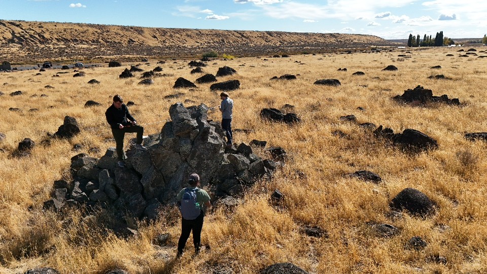 Field work at the Euphrata Fan